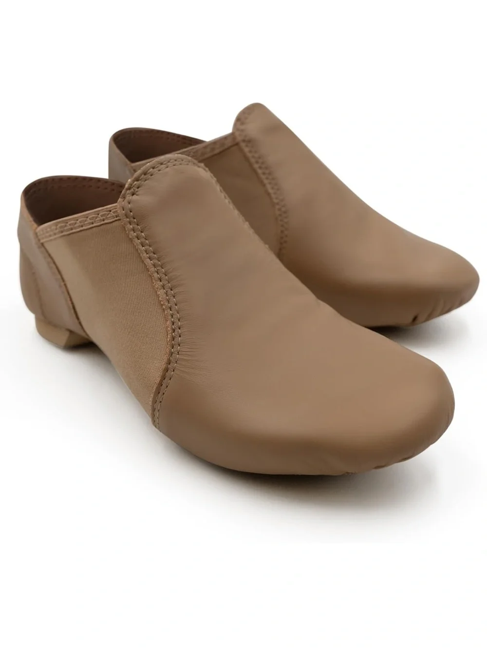 Capezio Womens Loafers Shoes, Caramel, 8.5 Wide 1291-1